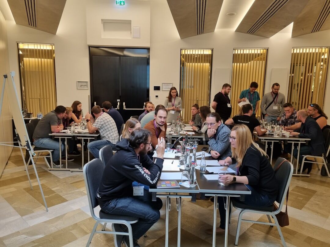 Professional workshop with participants